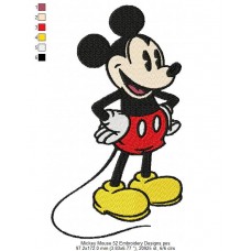 Mickey Mouse 52 Embroidery Designs